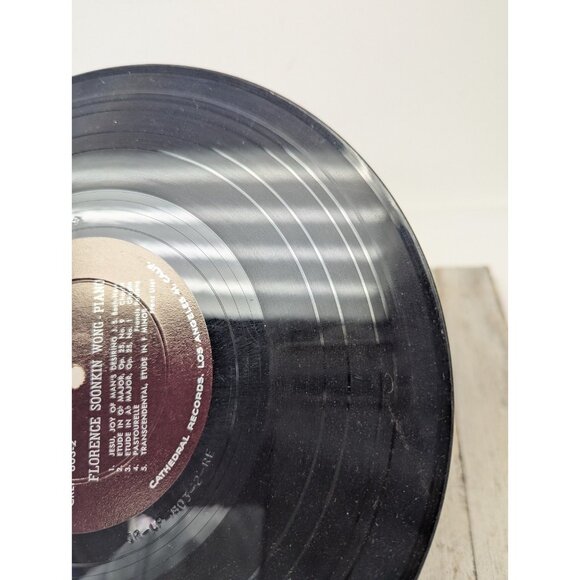 Florence Soonkin Wong Concert Pianist Album CRLP 803 Cathedral Records - Picture 11 of 14